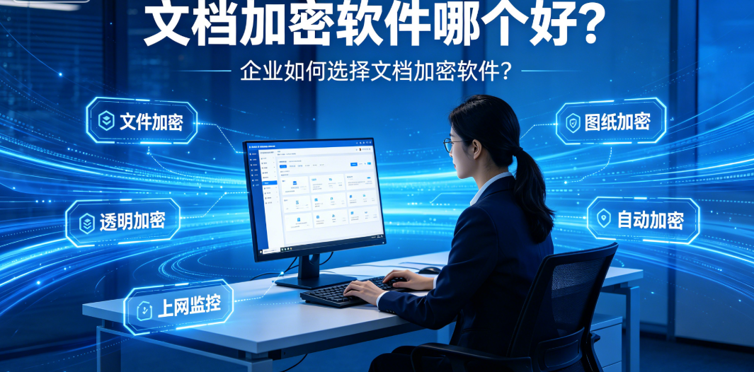 文档加密软件哪个好用?企业如何选择文档加密软件呢?(图1) 文档加密软件哪个好用?企业如何选择文档加密软件呢?(图1)