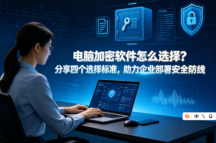 电脑加密软件怎么选择?分享四个选择标准,助力企业部署安全防线(图1) 电脑加密软件怎么选择?分享四个选择标准,助力企业部署安全防线(图1)