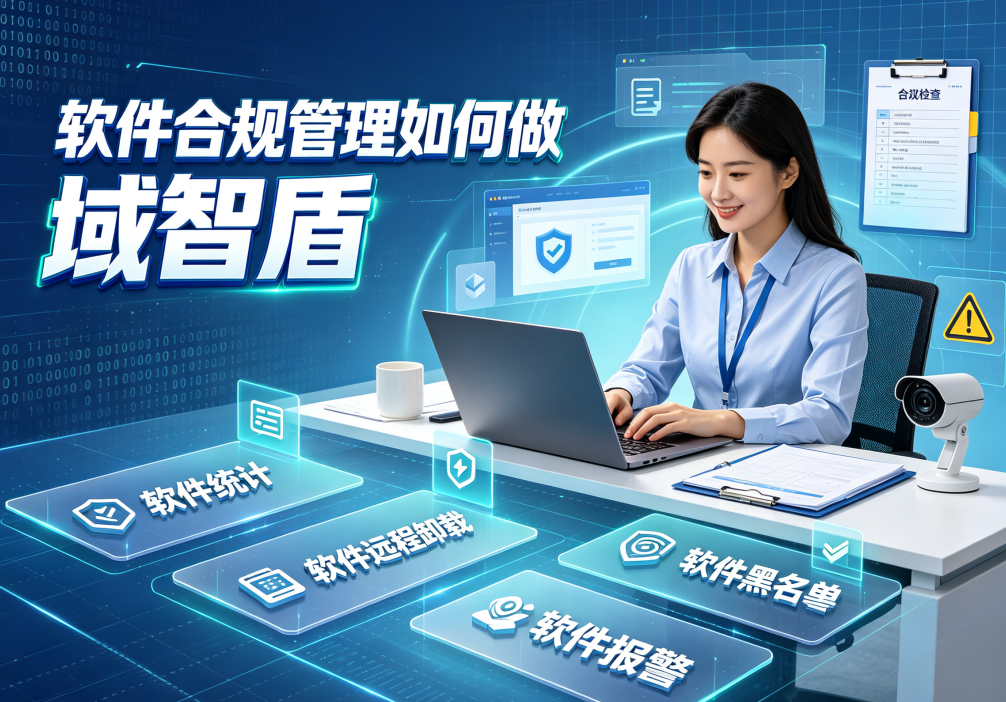 软件合规管理如何做?8项措施让病毒、泄密、摸鱼隐患通通消失(图1) 软件合规管理如何做?8项措施让病毒、泄密、摸鱼隐患通通消失(图1)