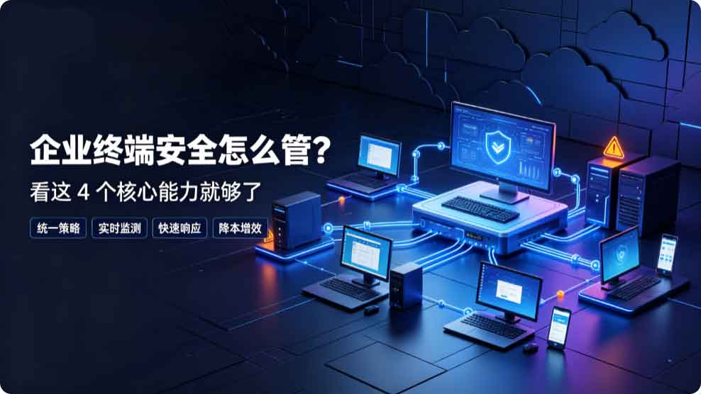 国产高性价比终端安全管控平台怎么选?2026 年好用的管控方案 —— 域智盾软件!(图2) 国产高性价比终端安全管控平台怎么选?2026 年好用的管控方案 —— 域智盾软件!(图2)