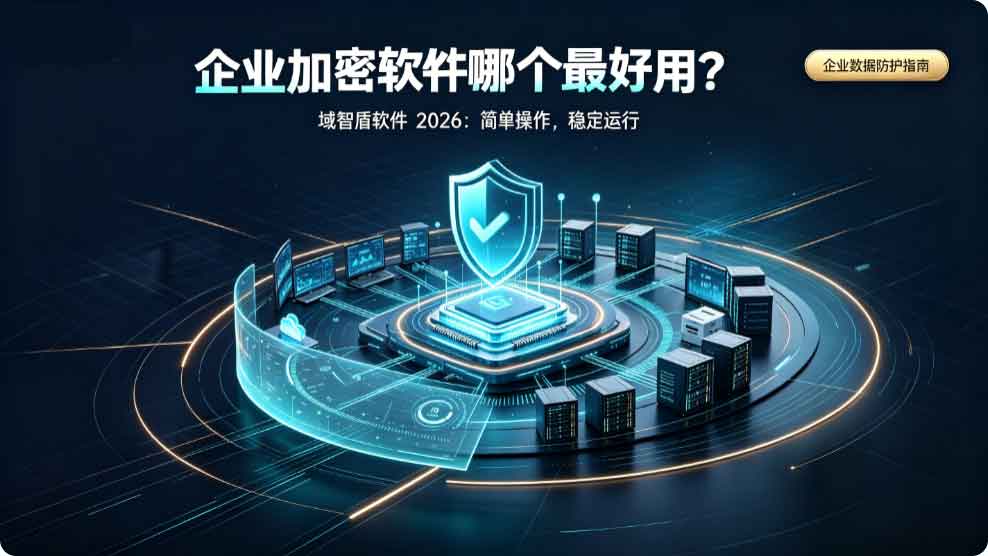 企业加密软件哪个最好用?2026 年域智盾软件操作简单运行稳定!(图3) 企业加密软件哪个最好用?2026 年域智盾软件操作简单运行稳定!(图3)