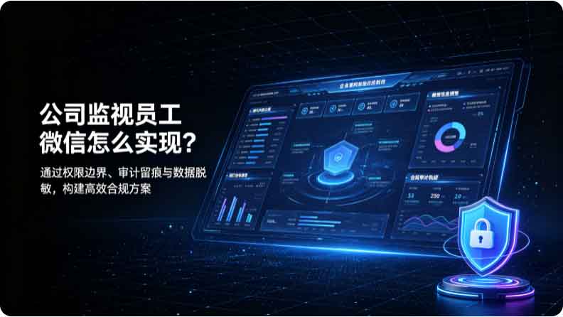 公司监视员工微信怎么实现?这种方法高效又合法!(图2) 公司监视员工微信怎么实现?这种方法高效又合法!(图2)