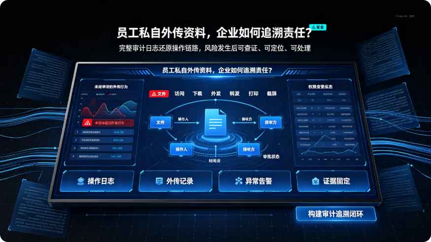 员工私自外传公司资料怎么办?一个方法筑牢企业数据安全墙!(图3) 员工私自外传公司资料怎么办?一个方法筑牢企业数据安全墙!(图3)
