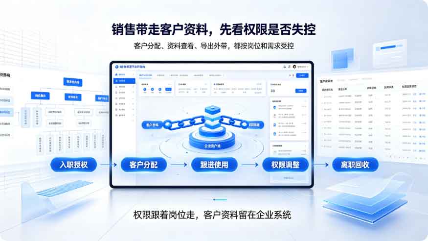如何防止销售跳槽带走客户资料?1 招解决销售管理难题!(图2) 如何防止销售跳槽带走客户资料?1 招解决销售管理难题!(图2)