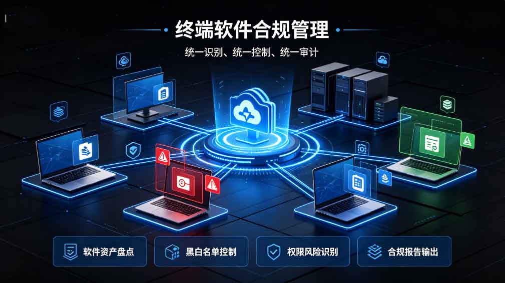 企业终端软件随意部署存在安全隐患?企业软件合规管理方案来啦!(图2) 企业终端软件随意部署存在安全隐患?企业软件合规管理方案来啦!(图2)