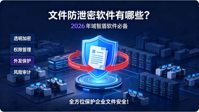 文件防泄密软件有哪些?2026 年域智盾软件必备,全方位保护企业文件安全!(图2) 文件防泄密软件有哪些?2026 年域智盾软件必备,全方位保护企业文件安全!(图2)