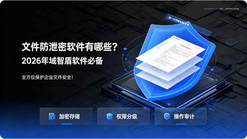 文件防泄密软件有哪些?2026 年域智盾软件必备,全方位保护企业文件安全!(图3) 文件防泄密软件有哪些?2026 年域智盾软件必备,全方位保护企业文件安全!(图3)