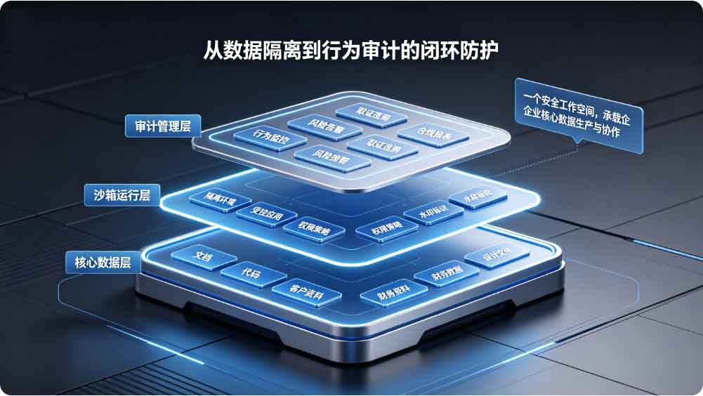 域智盾软件正式上线 “保密沙箱”,为企业核心数据打造 “可用不可取” 的安全工作空间!(图3) 域智盾软件正式上线 “保密沙箱”,为企业核心数据打造 “可用不可取” 的安全工作空间!(图3)
