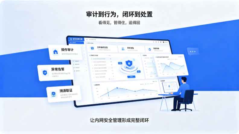 内网终端安全管理如何管?域智盾软件带你深入了解,快码住!(图3) 内网终端安全管理如何管?域智盾软件带你深入了解,快码住!(图3)