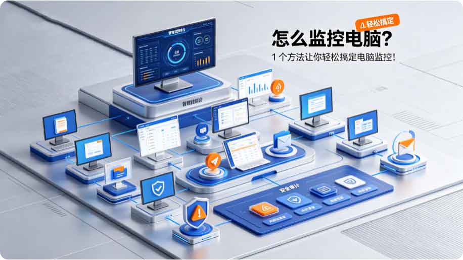怎么监控电脑?1 个方法让你轻松搞定电脑监控!(图2) 怎么监控电脑?1 个方法让你轻松搞定电脑监控!(图2)