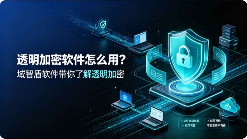 透明加密软件怎么用?域智盾软件带你了解透明加密!(图3) 透明加密软件怎么用?域智盾软件带你了解透明加密!(图3)