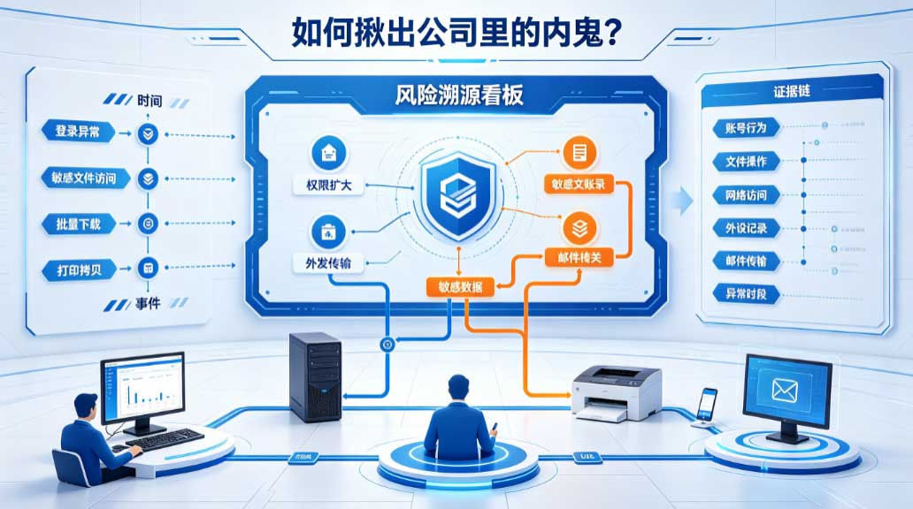 如何揪出公司里的内鬼?四组问答讲清终端管控怎么落地(图3) 如何揪出公司里的内鬼?四组问答讲清终端管控怎么落地(图3)