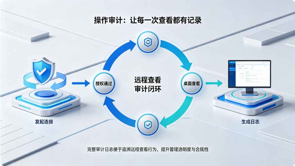 如何远程查看员工电脑桌面?这一个方法小白也能快速上手!(图2) 如何远程查看员工电脑桌面?这一个方法小白也能快速上手!(图2)