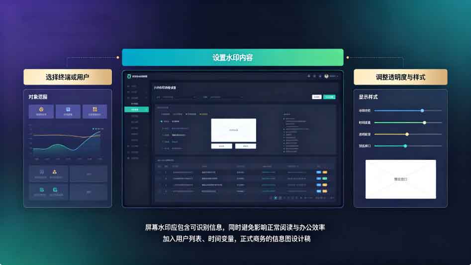 2026年一文详解打印文件追溯方法!屏幕水印溯源设置指南!(图3) 2026年一文详解打印文件追溯方法!屏幕水印溯源设置指南!(图3)