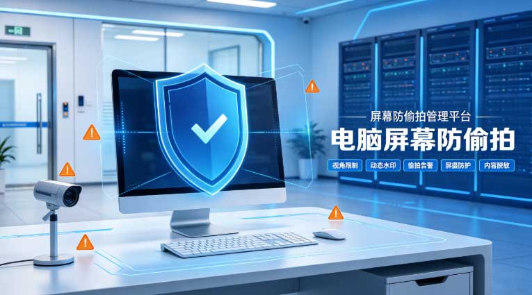 电脑屏幕防偷拍怎么做?锁屏、禁截、加水印,把偷拍路堵死(图2) 电脑屏幕防偷拍怎么做?锁屏、禁截、加水印,把偷拍路堵死(图2)