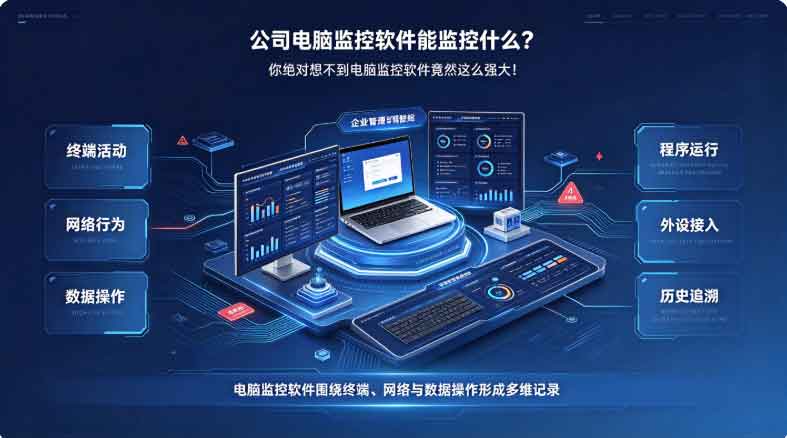 公司电脑监控软件能监控什么？你绝对想不到电脑监控软件竟然这么强大！(图2)