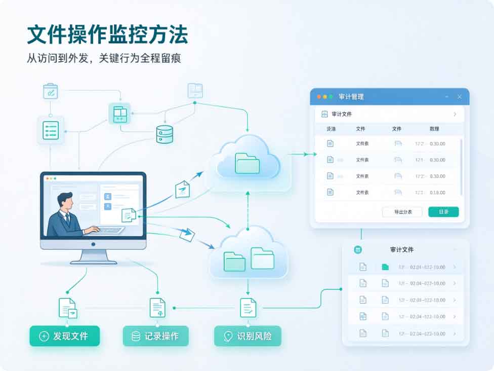 员工电脑文件操作监控怎么监控?分享1个文件操作监控的方法,看完就会!(图2) 员工电脑文件操作监控怎么监控?分享1个文件操作监控的方法,看完就会!(图2)