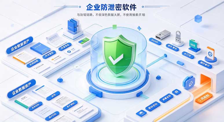 企业防泄密软件怎么布?泄密的口子不止一个,挨个上锁(图2) 企业防泄密软件怎么布?泄密的口子不止一个,挨个上锁(图2)