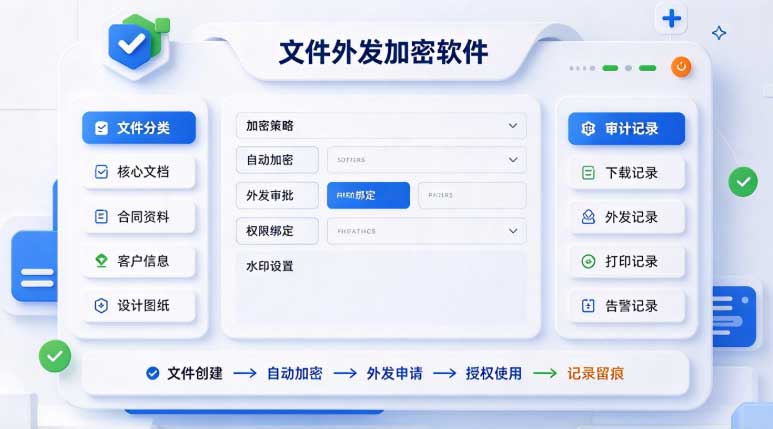文件外发加密软件,先把"泼出去的水"收回来!(图3) 文件外发加密软件,先把"泼出去的水"收回来!(图3)
