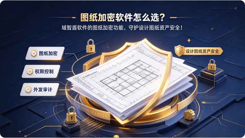 图纸加密软件怎么选?域智盾软件的图纸加密功能,守护设计图纸资产安全!(图2) 图纸加密软件怎么选?域智盾软件的图纸加密功能,守护设计图纸资产安全!(图2)