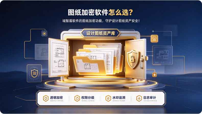 图纸加密软件怎么选?域智盾软件的图纸加密功能,守护设计图纸资产安全!(图3) 图纸加密软件怎么选?域智盾软件的图纸加密功能,守护设计图纸资产安全!(图3)
