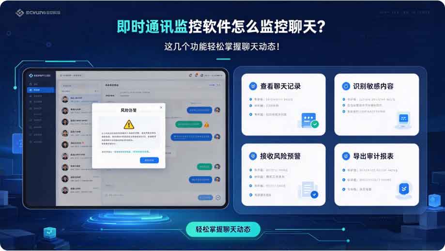 即时通讯监控软件怎么监控聊天?这几个功能轻松掌握聊天动态!(图2) 即时通讯监控软件怎么监控聊天?这几个功能轻松掌握聊天动态!(图2)