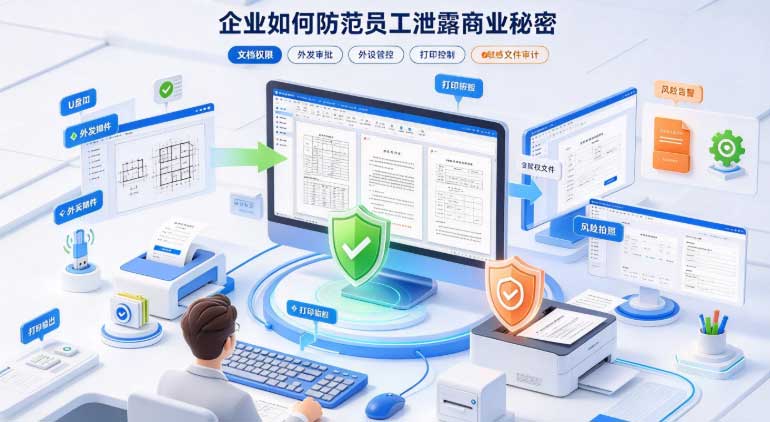 企业怎么防住员工泄密商业秘密?从"人"会动手脚的地方下手(图2) 企业怎么防住员工泄密商业秘密?从"人"会动手脚的地方下手(图2)