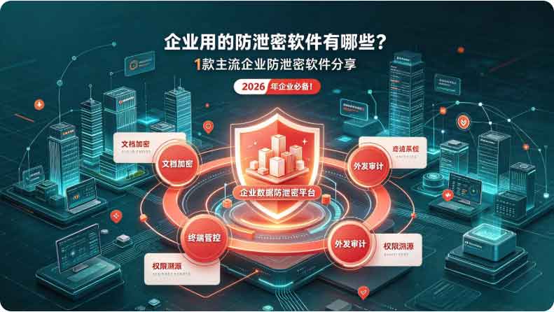 企业用的防泄密软件有哪些?1 款主流企业防泄密软件分享,2026 年企业必备!(图2) 企业用的防泄密软件有哪些?1 款主流企业防泄密软件分享,2026 年企业必备!(图2)