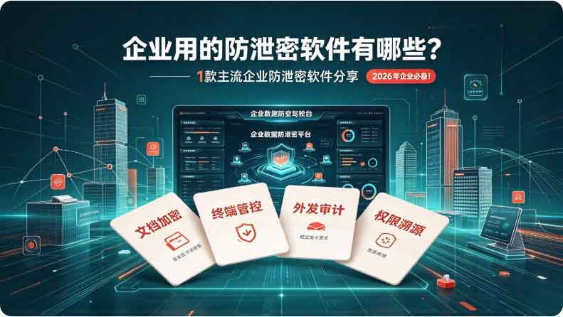 企业用的防泄密软件有哪些?1 款主流企业防泄密软件分享,2026 年企业必备!(图3) 企业用的防泄密软件有哪些?1 款主流企业防泄密软件分享,2026 年企业必备!(图3)