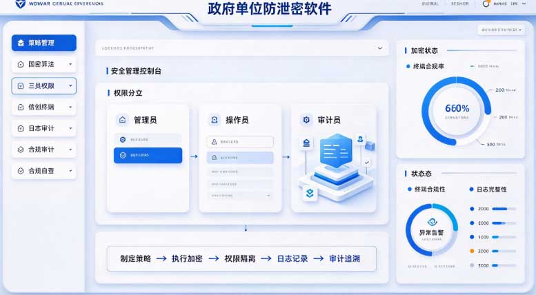 政府单位用什么防泄密软件?涉密无小事,得把口子扎牢(图3) 政府单位用什么防泄密软件?涉密无小事,得把口子扎牢(图3)