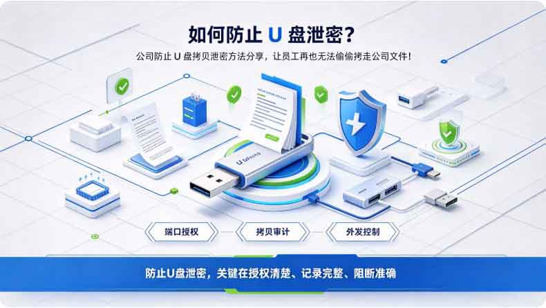 如何防止 U 盘泄密?公司防止 U 盘拷贝泄密方法分享,让员工再也无法偷偷拷走公司文件!(图2) 如何防止 U 盘泄密?公司防止 U 盘拷贝泄密方法分享,让员工再也无法偷偷拷走公司文件!(图2)
