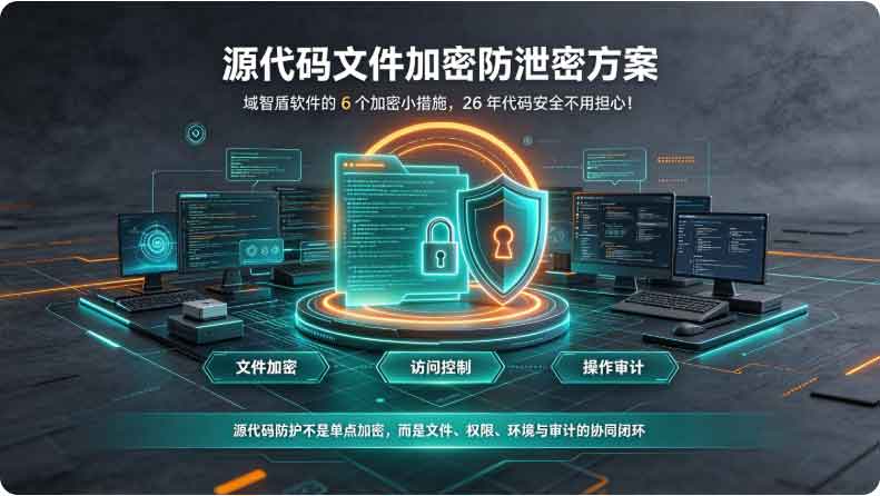 源代码文件加密防泄密方案:域智盾软件的 6 个加密小措施,26 年代码安全不用担心!(图2) 源代码文件加密防泄密方案:域智盾软件的 6 个加密小措施,26 年代码安全不用担心!(图2)