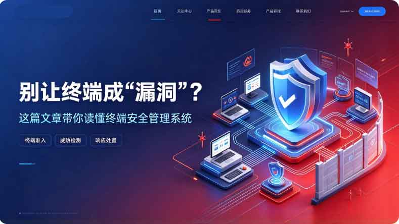别让终端成 “漏洞”!这篇文章带你读懂终端安全管理系统!(图2) 别让终端成 “漏洞”!这篇文章带你读懂终端安全管理系统!(图2)