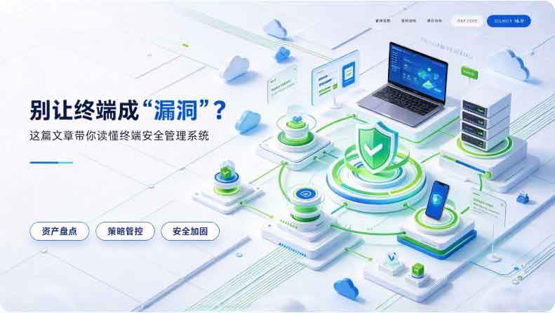 别让终端成 “漏洞”!这篇文章带你读懂终端安全管理系统!(图3) 别让终端成 “漏洞”!这篇文章带你读懂终端安全管理系统!(图3)
