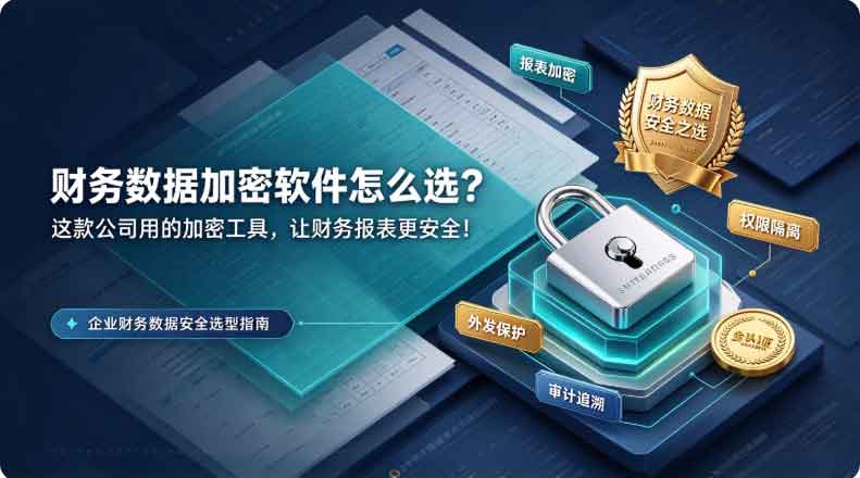财务数据加密软件怎么选?这款公司用的加密工具,让财务报表更安全!(图2) 财务数据加密软件怎么选?这款公司用的加密工具,让财务报表更安全!(图2)