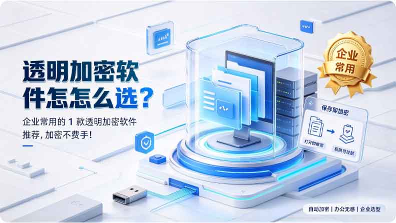 透明加密软件怎么选?企业常用的 1 款透明加密软件推荐,加密不费手!(图2) 透明加密软件怎么选?企业常用的 1 款透明加密软件推荐,加密不费手!(图2)
