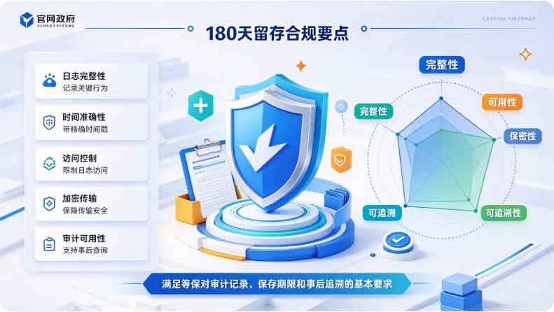 审计日志如何留存 180 天?1 个实用方法分享 + 合规要点分析,2026 等保必备!(图3) 审计日志如何留存 180 天?1 个实用方法分享 + 合规要点分析,2026 等保必备!(图3)