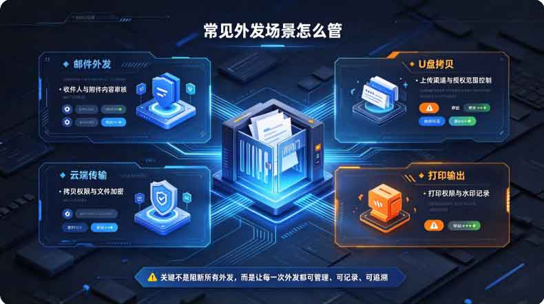 文件外发怎么管?域智盾软件把住文件出门这道关!(图3) 文件外发怎么管?域智盾软件把住文件出门这道关!(图3)