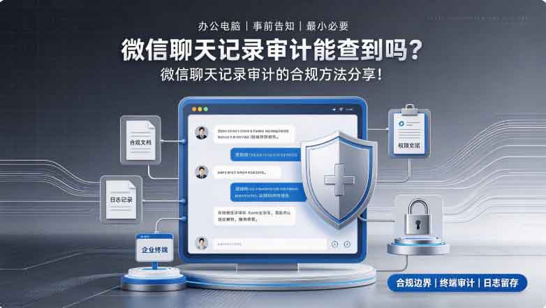 防摸鱼软件哪个好?1 款热门的防摸鱼软件,专治员工摸鱼!(图2) 微信聊天记录审计能查到吗?微信聊天记录审计的合规方法分享!(图2)