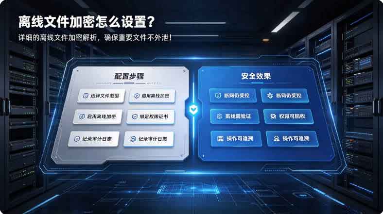 离线文件加密怎么设置?详细的离线文件加密解析,确保重要文件不外泄!(图3) 离线文件加密怎么设置?详细的离线文件加密解析,确保重要文件不外泄!(图3)