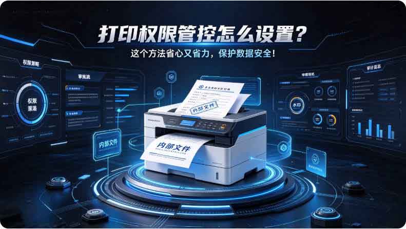 打印权限管控怎么设置?这个方法省心又省力,保护数据安全!(图2) 打印权限管控怎么设置?这个方法省心又省力,保护数据安全!(图2)