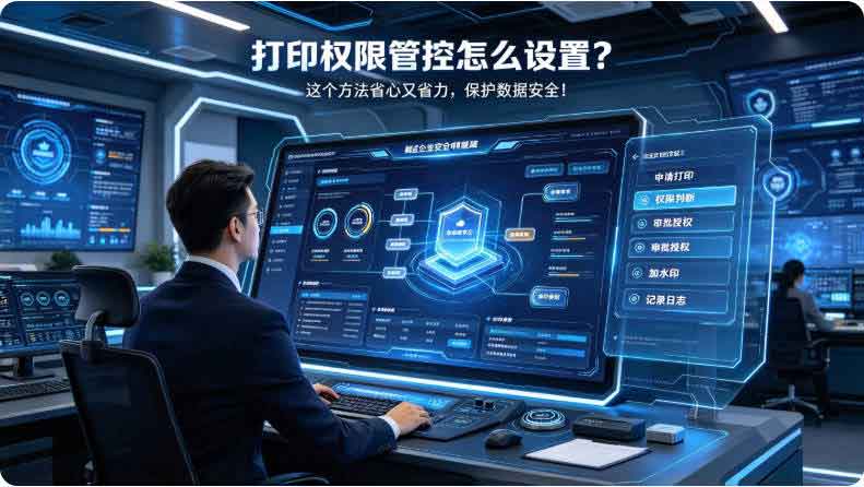 打印权限管控怎么设置?这个方法省心又省力,保护数据安全!(图3) 打印权限管控怎么设置?这个方法省心又省力,保护数据安全!(图3)