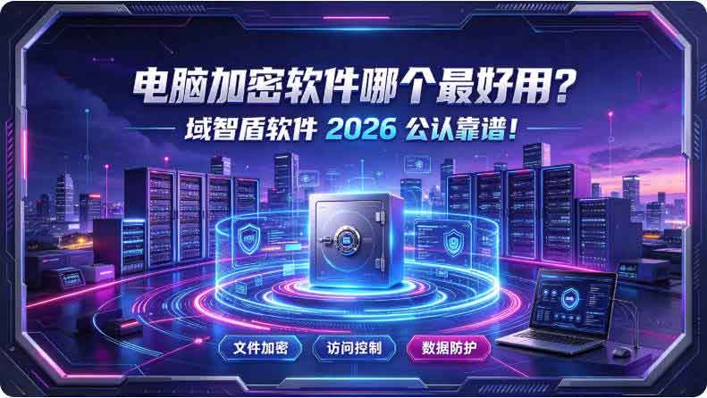 电脑加密软件哪个最好用?域智盾软件2026公认靠谱!(图2) 电脑加密软件哪个最好用?域智盾软件2026公认靠谱!(图2)