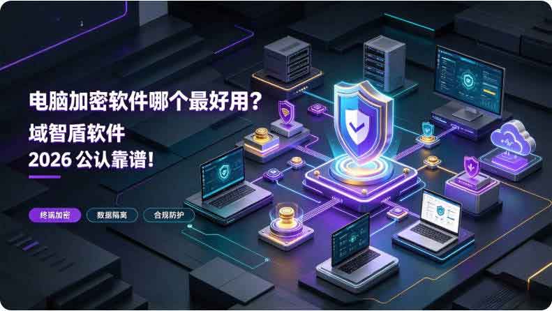 电脑加密软件哪个最好用?域智盾软件2026公认靠谱!(图3) 电脑加密软件哪个最好用?域智盾软件2026公认靠谱!(图3)