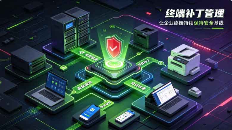 什么是补丁管理?为什么企业需要终端补丁管理?一篇文章带你了解终端补丁管理功能!(图2) 什么是补丁管理?为什么企业需要终端补丁管理?一篇文章带你了解终端补丁管理功能!(图2)