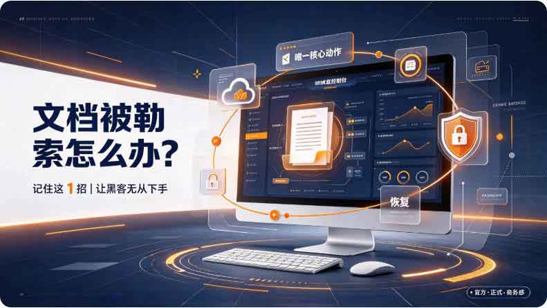 文档被勒索怎么办?记住这1招,让黑客无从下手,简单又有效!(图2) 文档被勒索怎么办?记住这1招,让黑客无从下手,简单又有效!(图2)