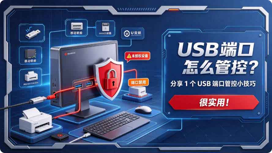 USB 端口怎么管控?分享 1 个 USB 端口管控小技巧,很实用!(图2) USB 端口怎么管控?分享 1 个 USB 端口管控小技巧,很实用!(图2)