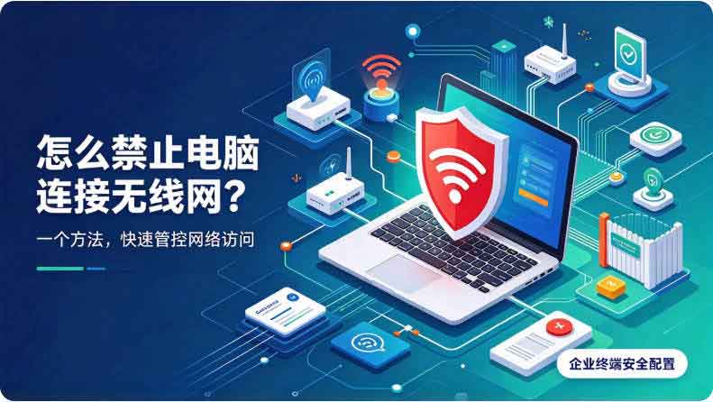 怎么禁止电脑连接无线网?分享 1 个禁止联网访问的方法,看完就会了!(图2) 怎么禁止电脑连接无线网?分享 1 个禁止联网访问的方法,看完就会了!(图2)