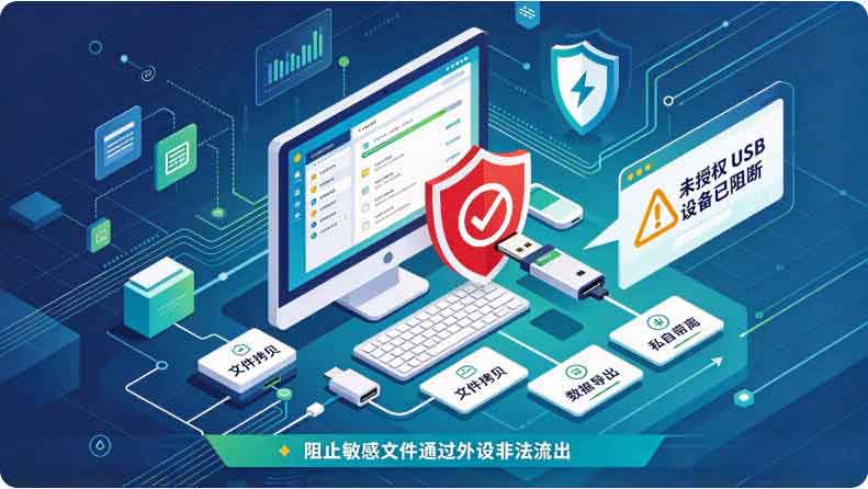 USB 外设拦截该怎么拦?这个方法真能管住外设泄密的口子!(图3) USB 外设拦截该怎么拦?这个方法真能管住外设泄密的口子!(图3)