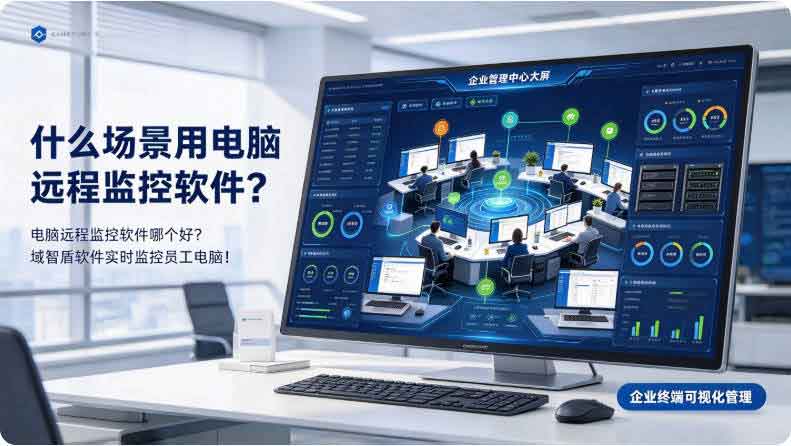 什么场景用电脑远程监控软件?电脑远程监控软件哪个好?域智盾软件实时监控员工电脑!(图2) 什么场景用电脑远程监控软件?电脑远程监控软件哪个好?域智盾软件实时监控员工电脑!(图2)